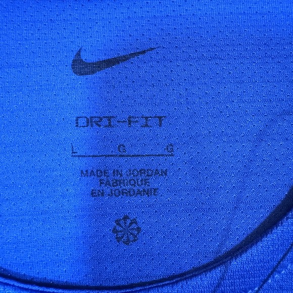 Nike Miler Shirt Mens‎ Large Dri-FIT Running Blue AJ7565-480 Athletic Tee Top - Picture 3 of 12